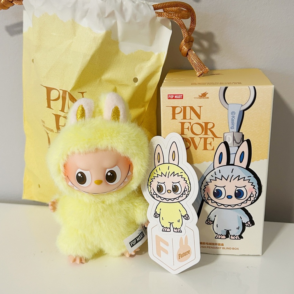 Pop Mart The Monster 4.0 Letter F